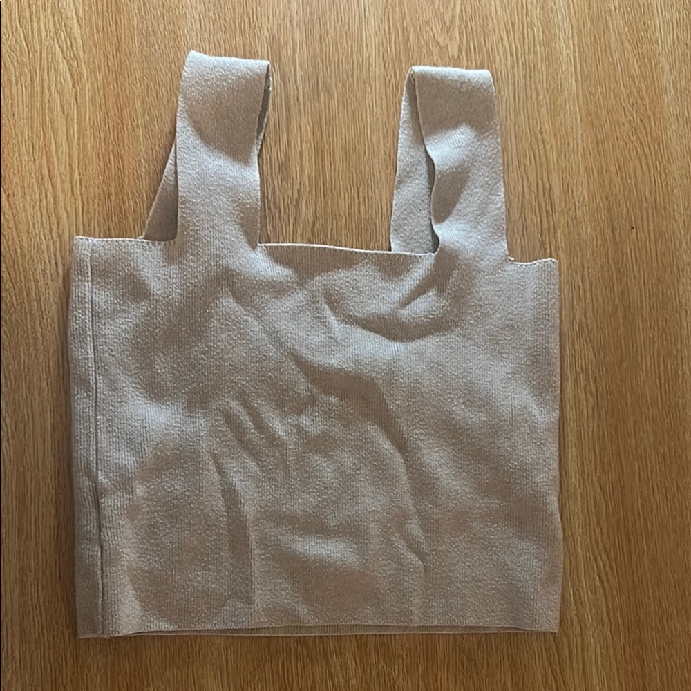 Elegant Tan Tote Bag